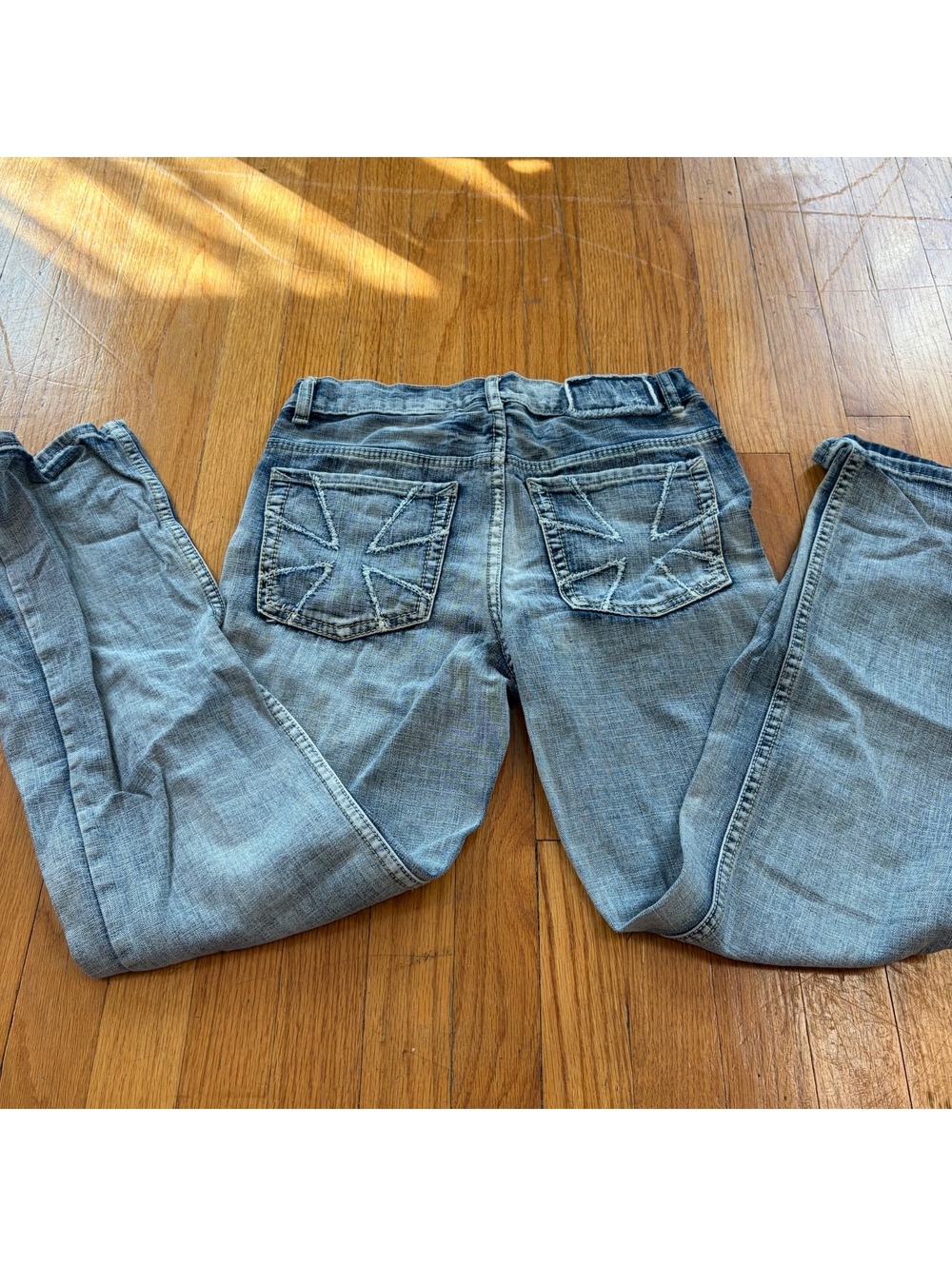 Vintage Y2K grunge print baggy jeans